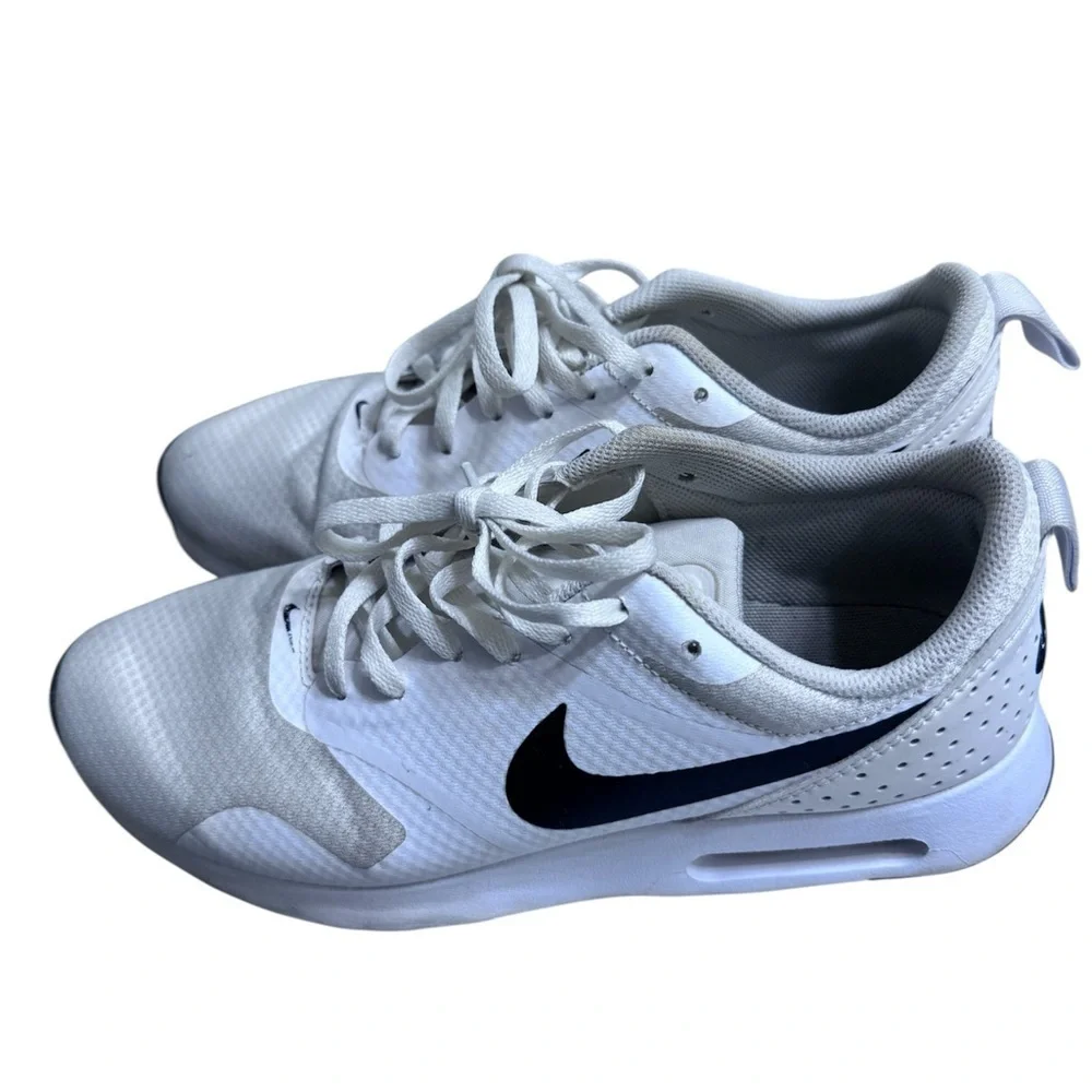 Nike Air Max White and Black Trainers